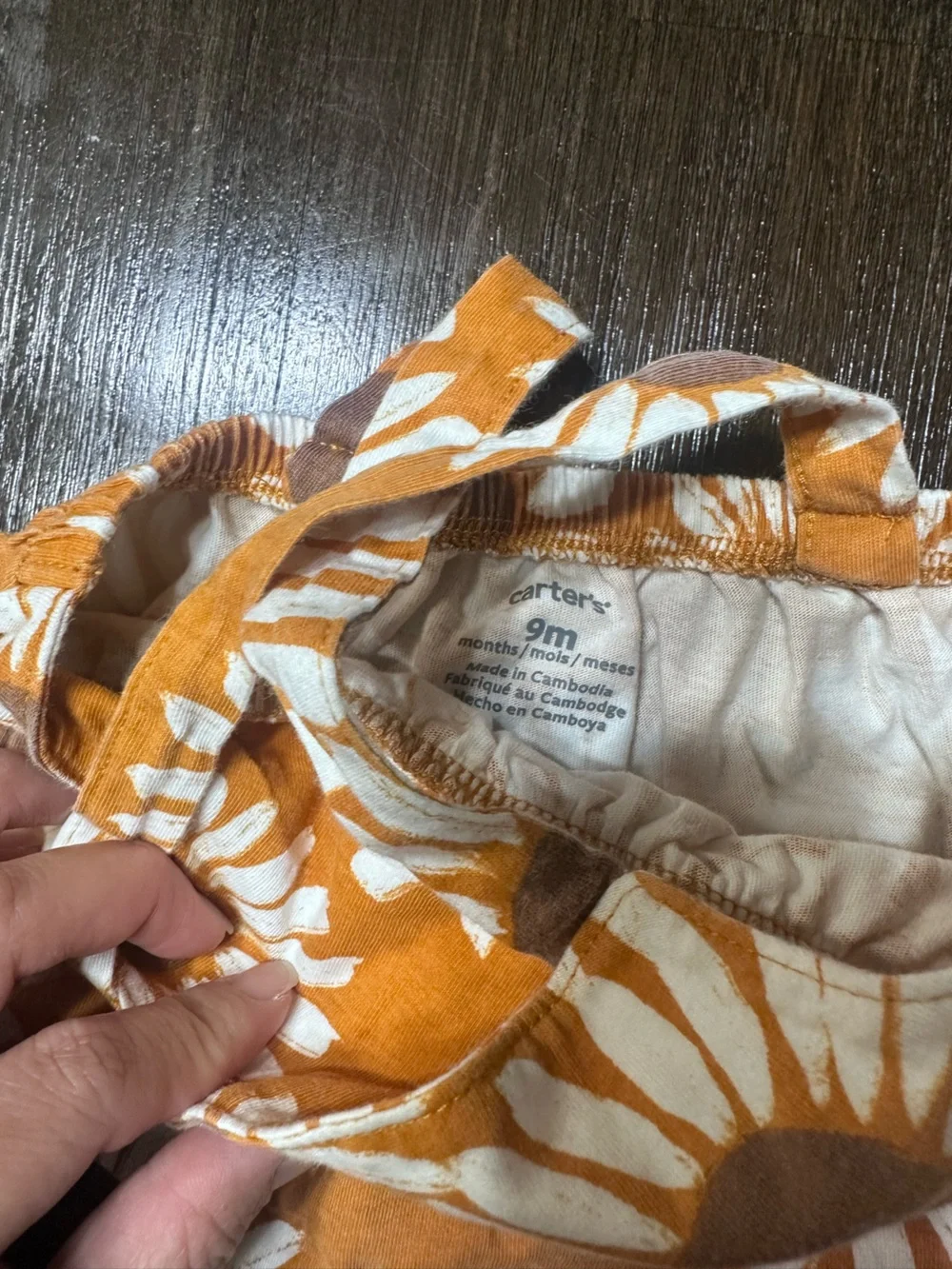 Old Navy & Carter rompers